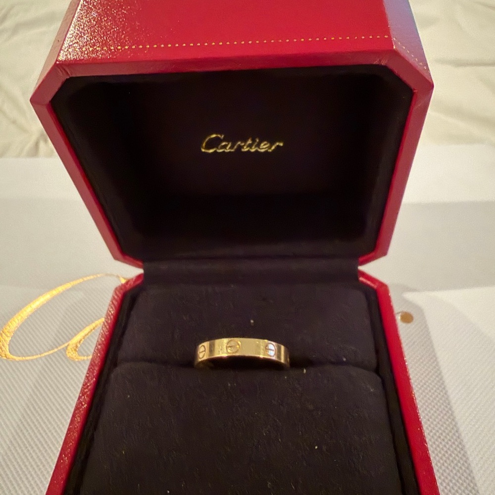 Cartier Gold Wedding Ring